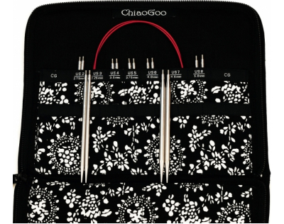 Набор металлических укороченных съемных спиц ChiaoGoo (Чиагу) TWIST Red ...