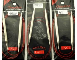   ChiaoGoo Red Lace 7