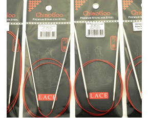   ChiaoGoo Red Lace 80